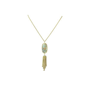 Women's Kendra Scott Rayne Necklace Abalone Shell Tassel